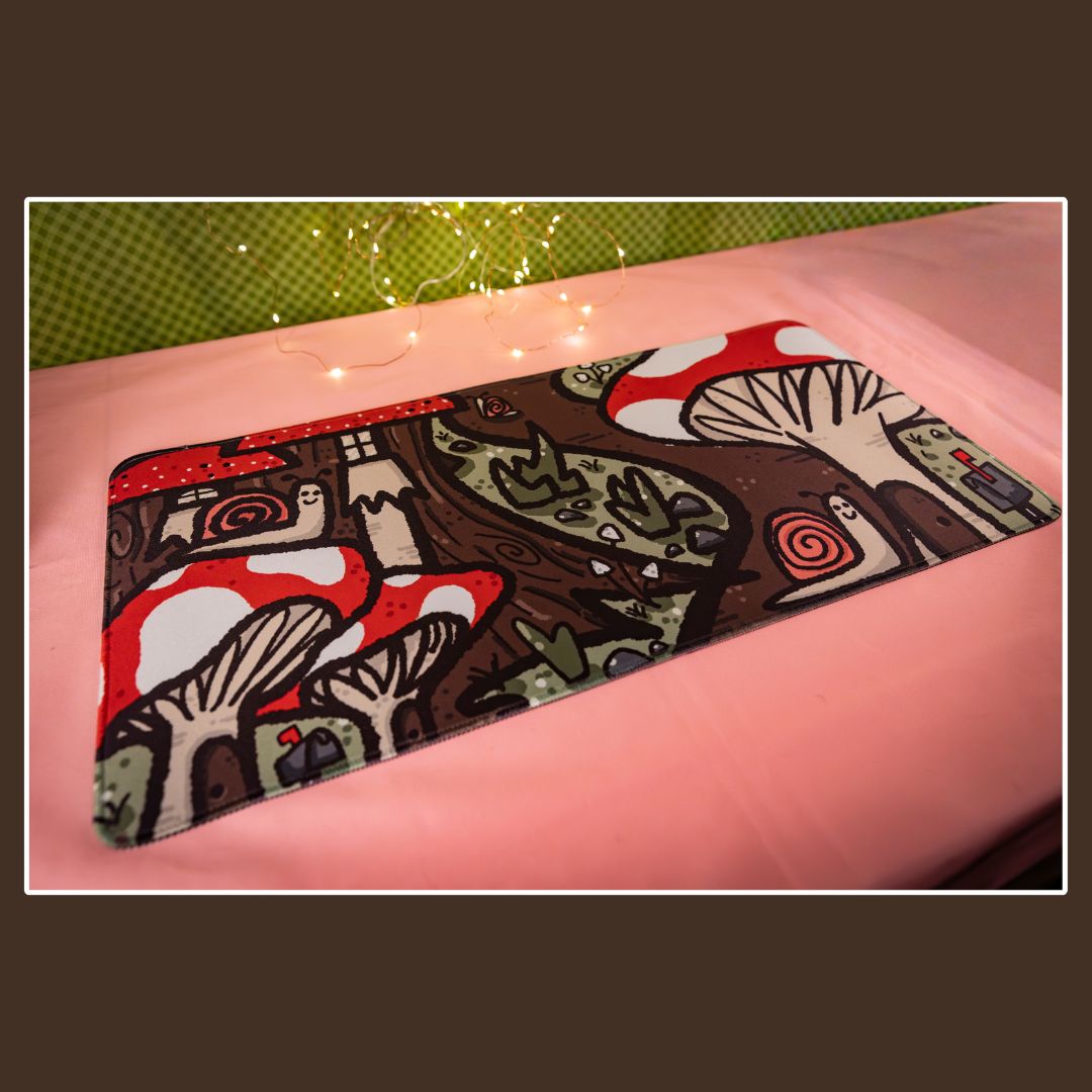 Snail Village Deskmat/Playmat