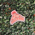 Savior Hat Sticker