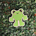 Pickles the Frog Sticker