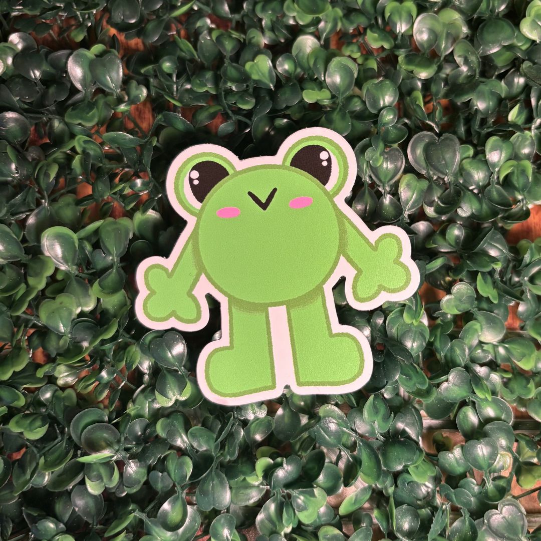 Pickles the Frog Sticker