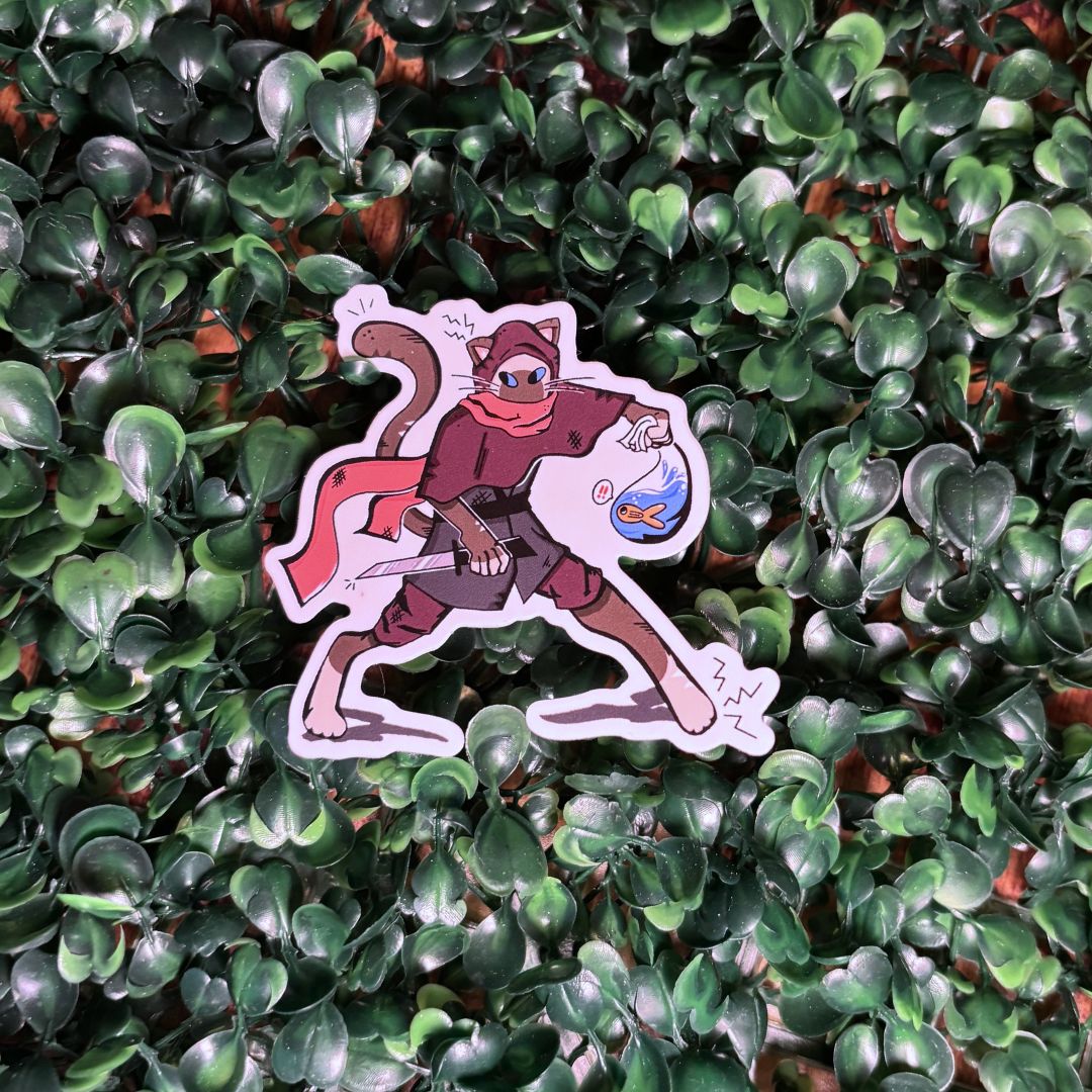 Rogue Bug Cat Sticker