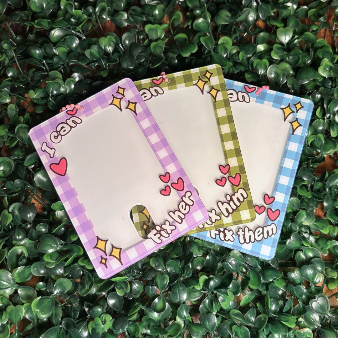 I Can Fix Them Photocard Holders