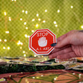 Stop AI Art Sticker