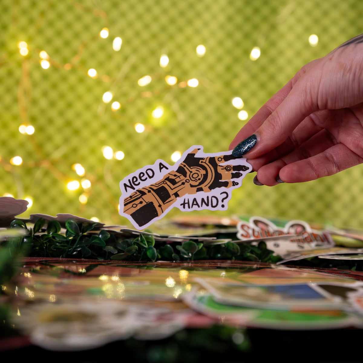 Need a Hand Sticker?