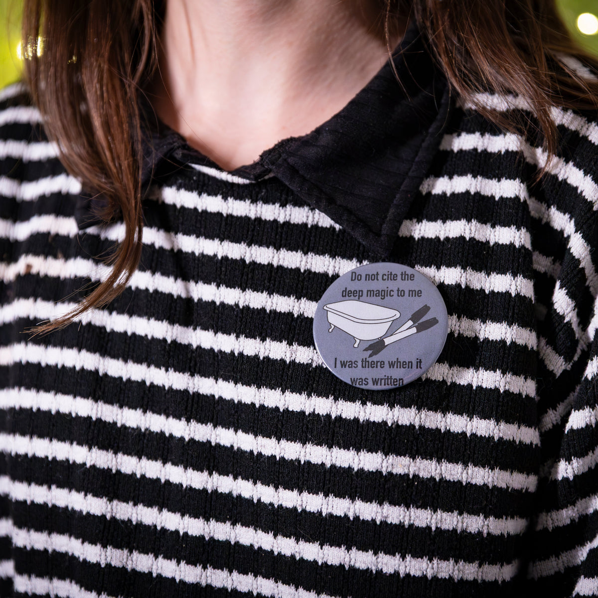 Sharpie Bath Badge