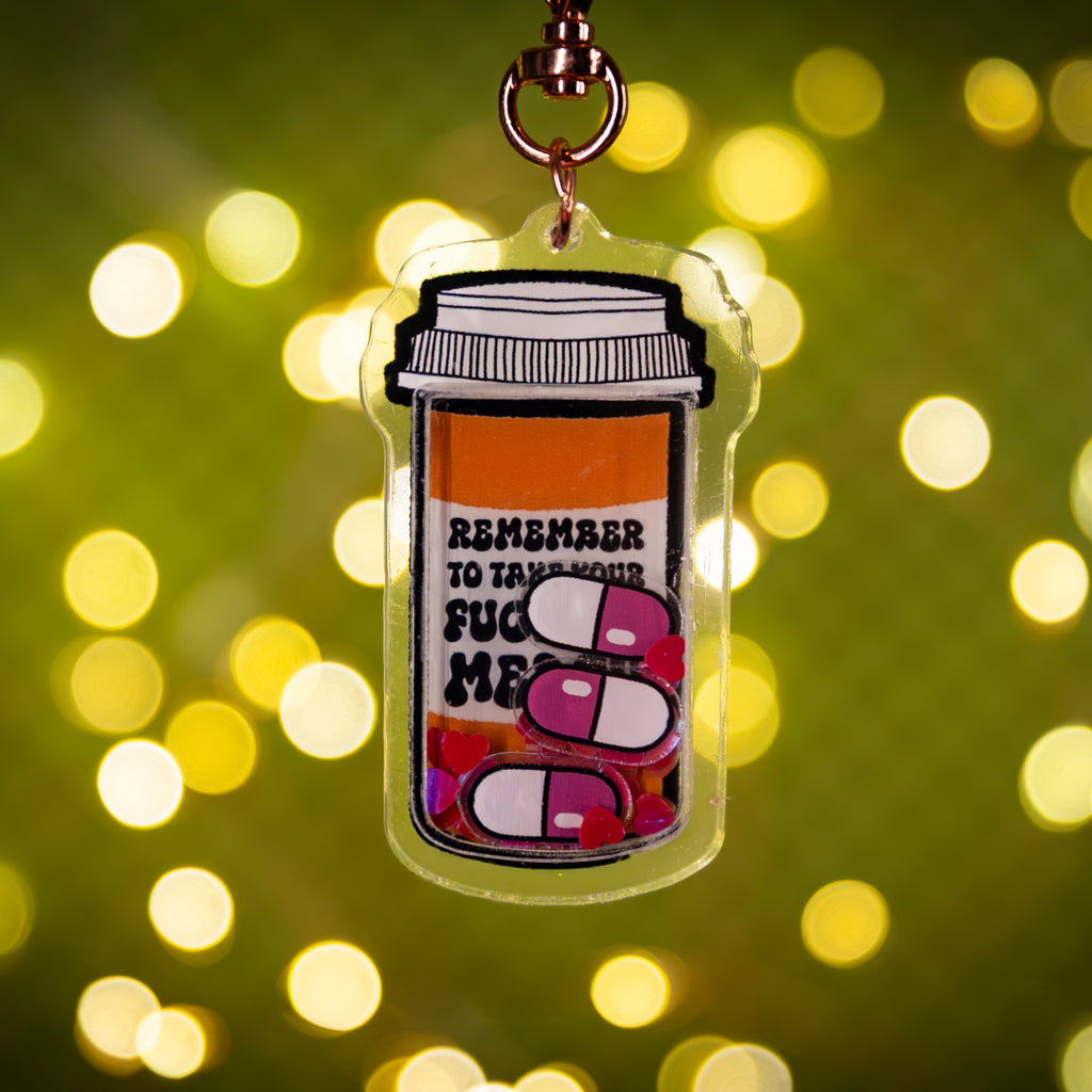 Take Your Meds Shaker Charm