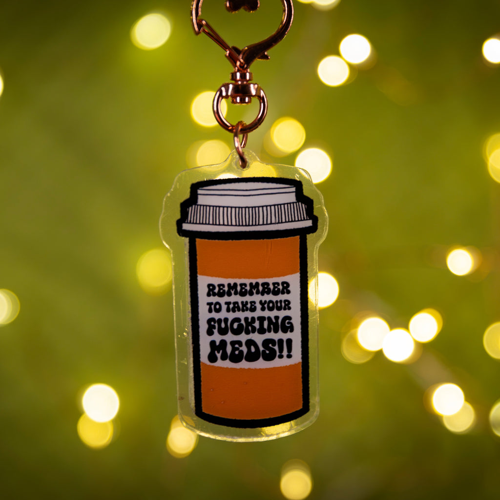 Take Your Meds Shaker Charm